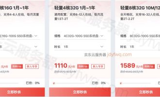 1000人服务器一年费用多少钱？千人服务器全网价格对比