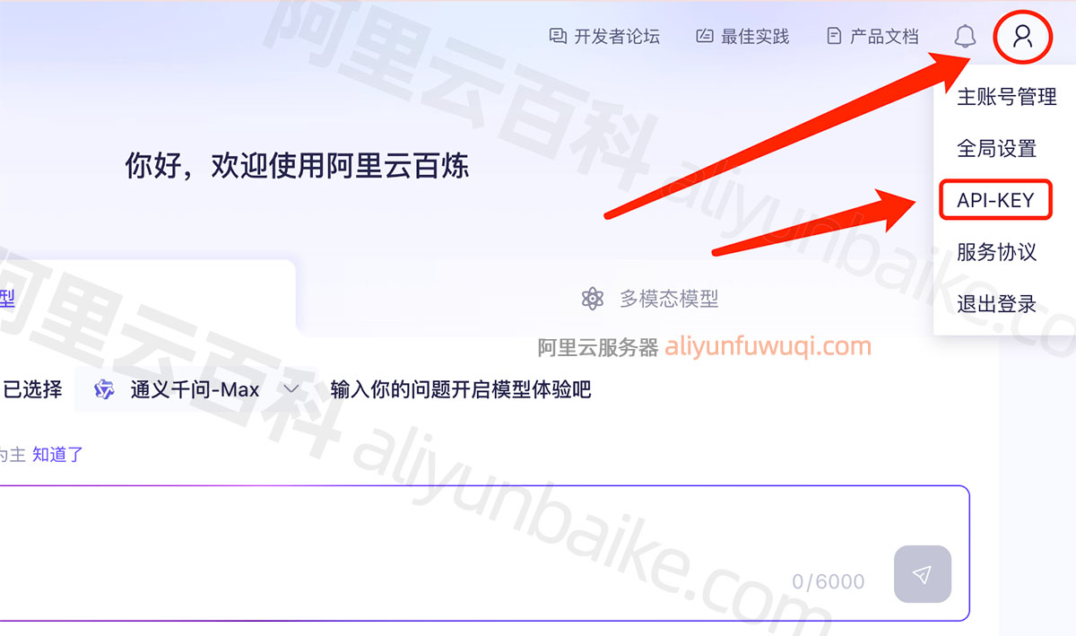 阿里云百炼API-KEY
